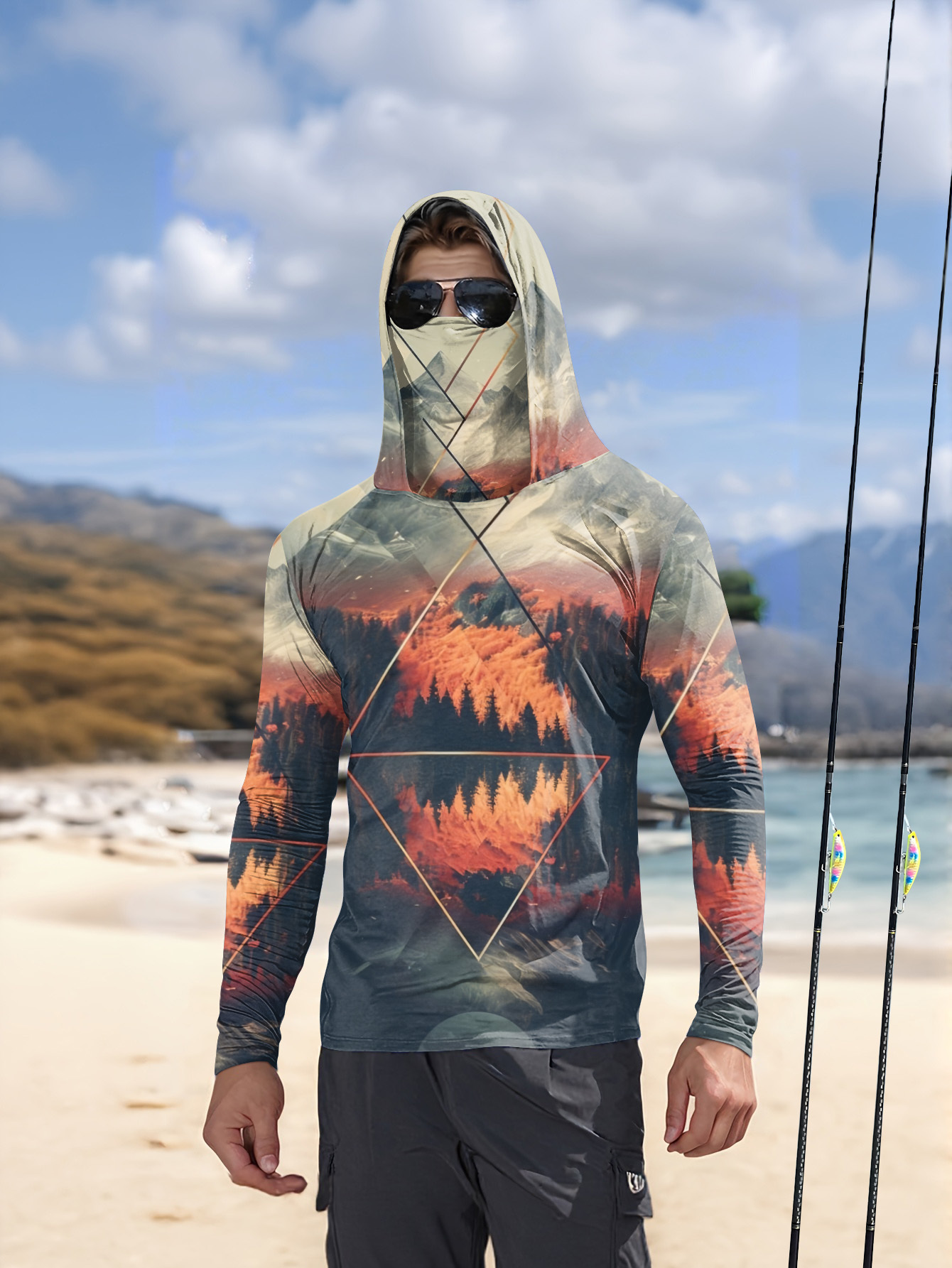 Summer Clothing Essentials - Camiseta de Pesca Masculina para Atividades