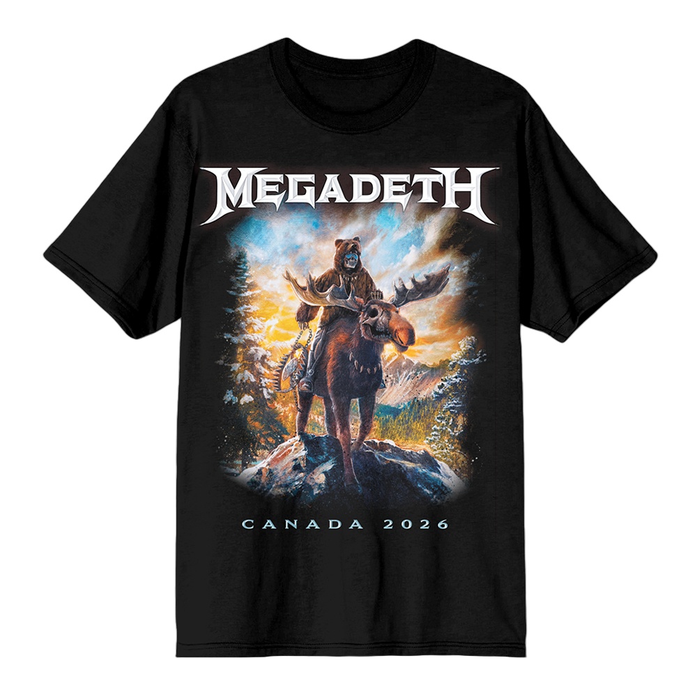 Summer Clothing Women Canada - Camiseta da banda de rock Megadeth