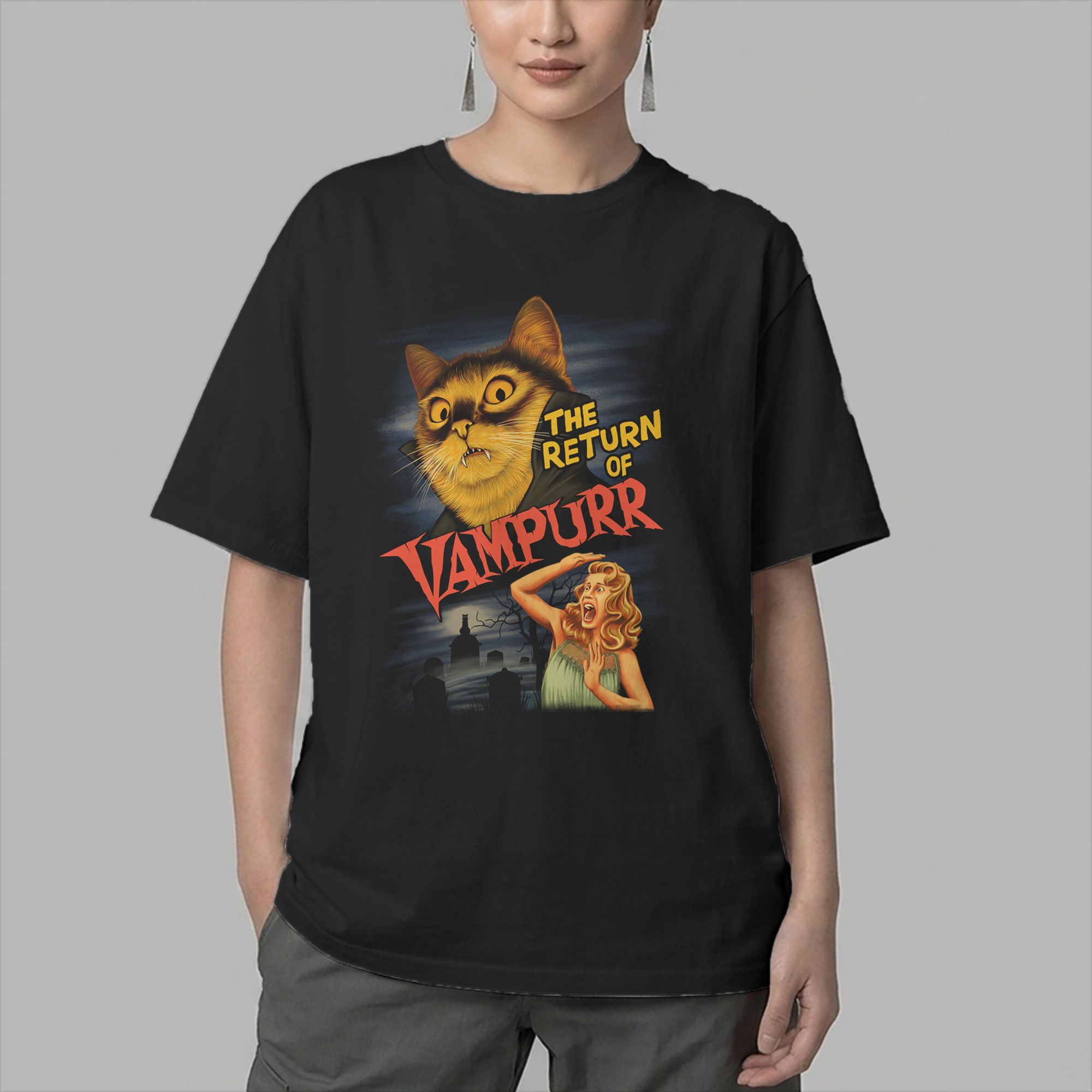 Summer Clothing Ideas Men - Camiseta masculina The Return of Vampurr