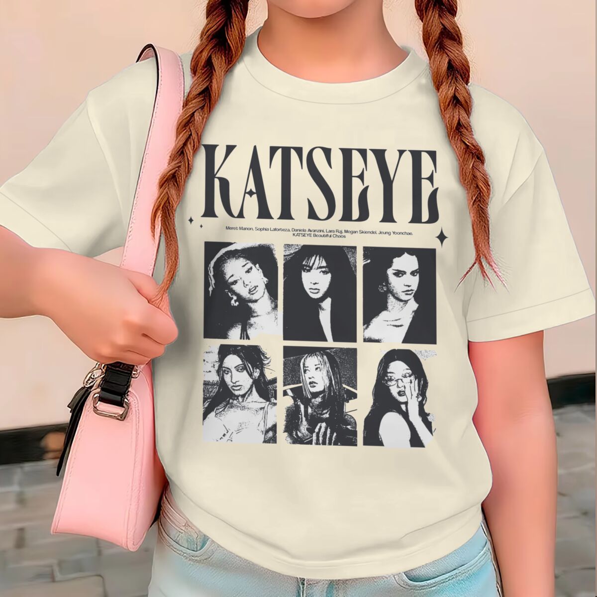 Summer Clothing Baby - KATSEYE Tops estampados de verão para