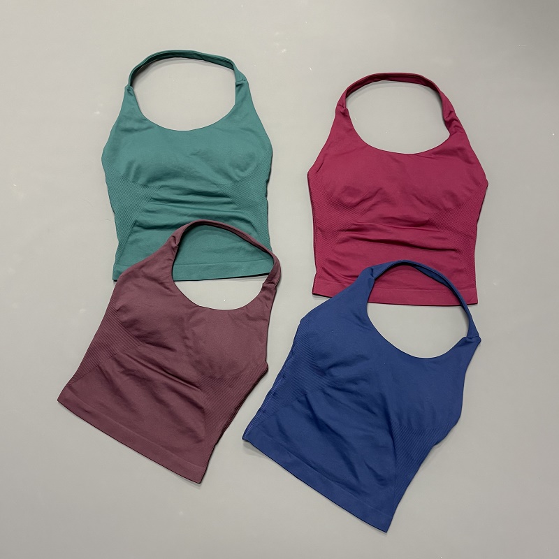 Halter Neck Top - Top Esportivo Feminino com Alça Halter,