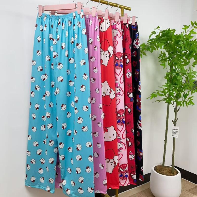 Summer Cloth - Novos Pijamas de Cartoon Hello Kitty