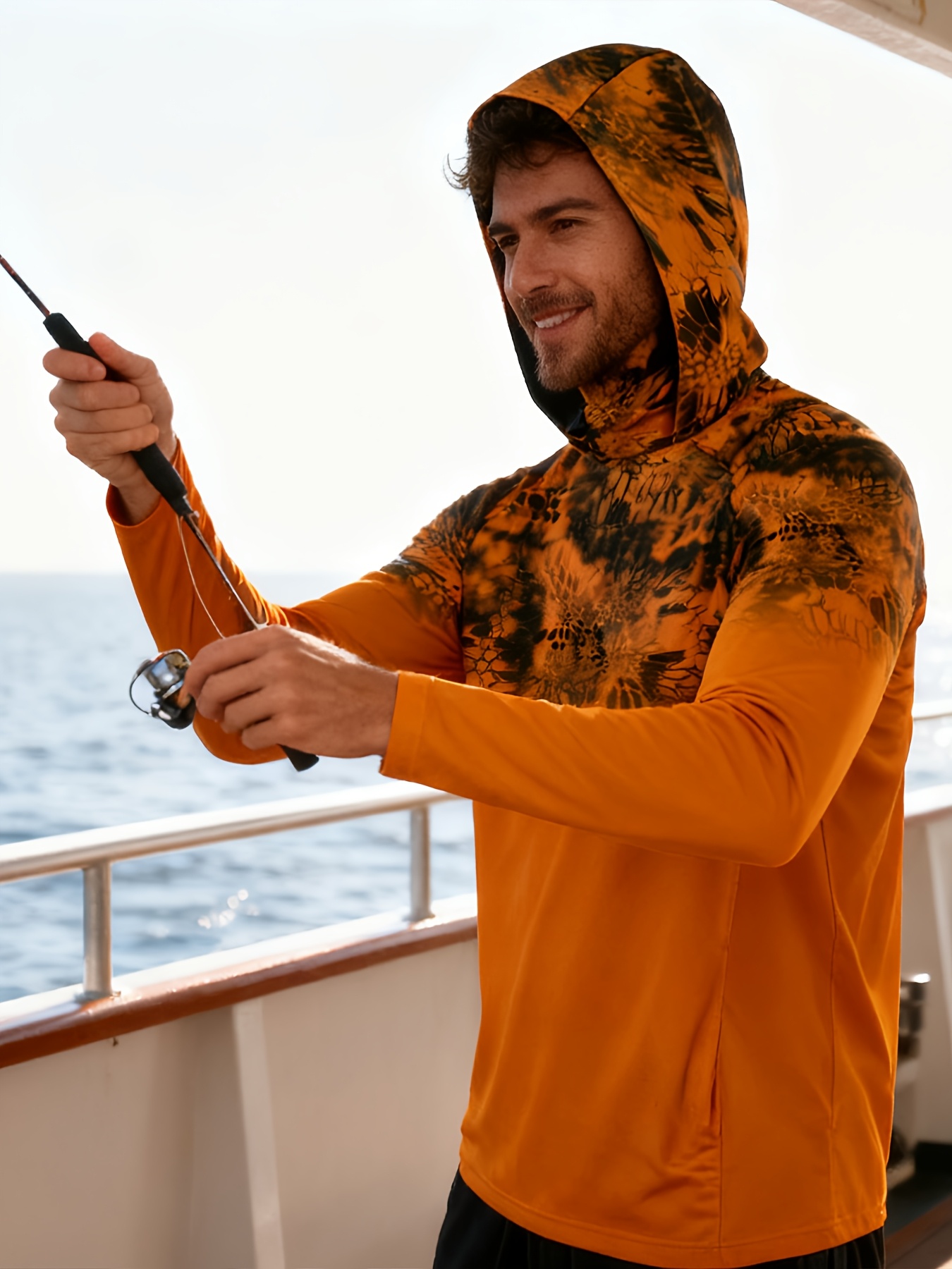 Summer Clothing Men - Camisa de Pesca com Proteção UV