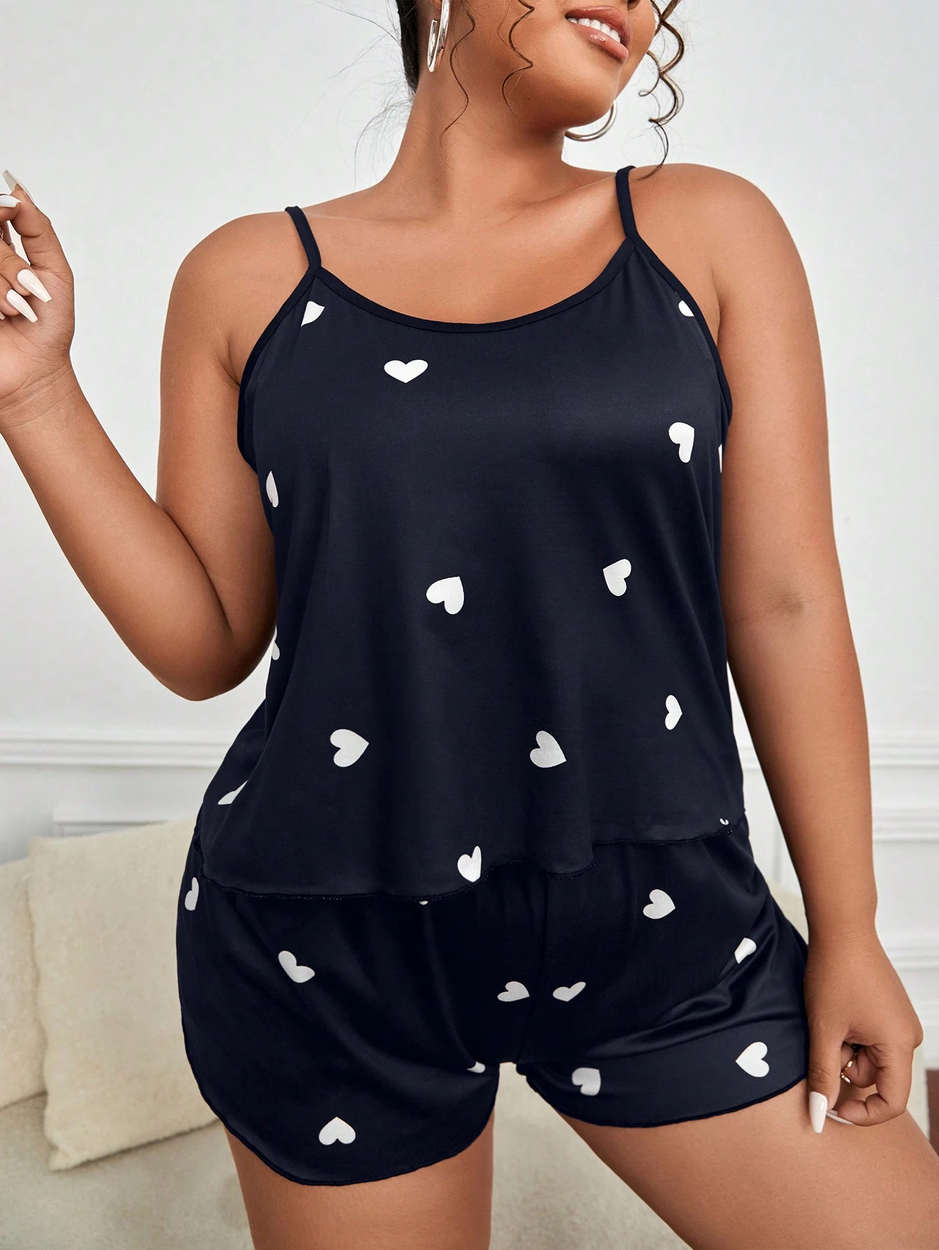 Summer Clothing Clearance - Conjunto de pijamas femininos, 2 peças,