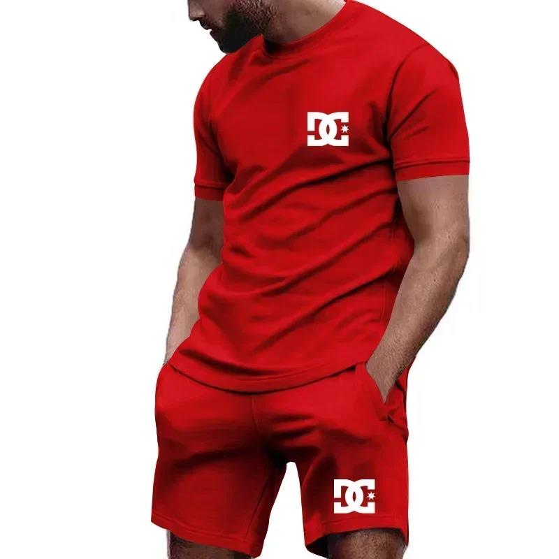 Summer Clothing Types - Conjunto de verão masculino com camiseta