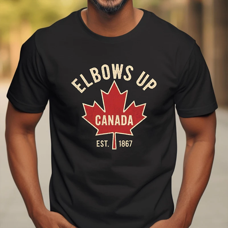 Summer Clothing Women Canada - Cotovelos até canadá camiseta para homens