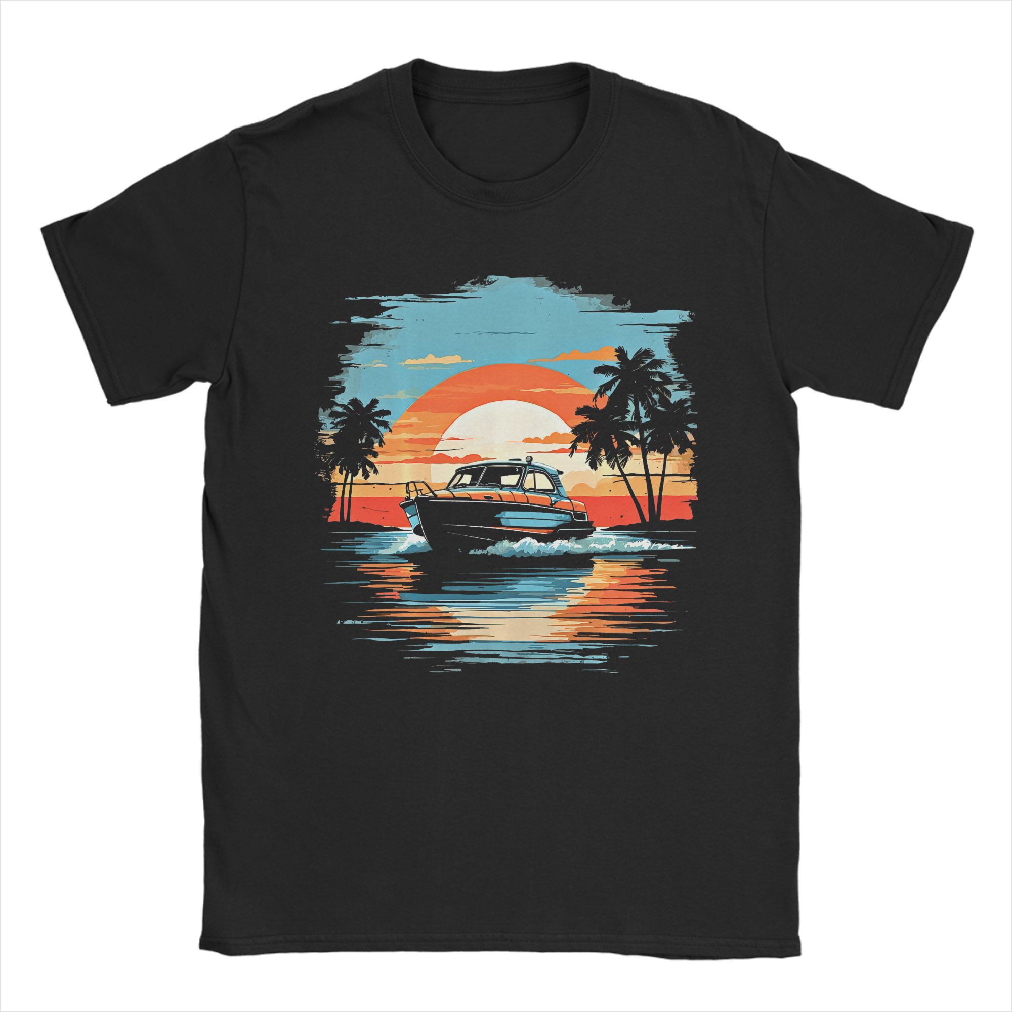 Summer Clothing Ideas Men - Camiseta Masculina de Verão com Estampa
