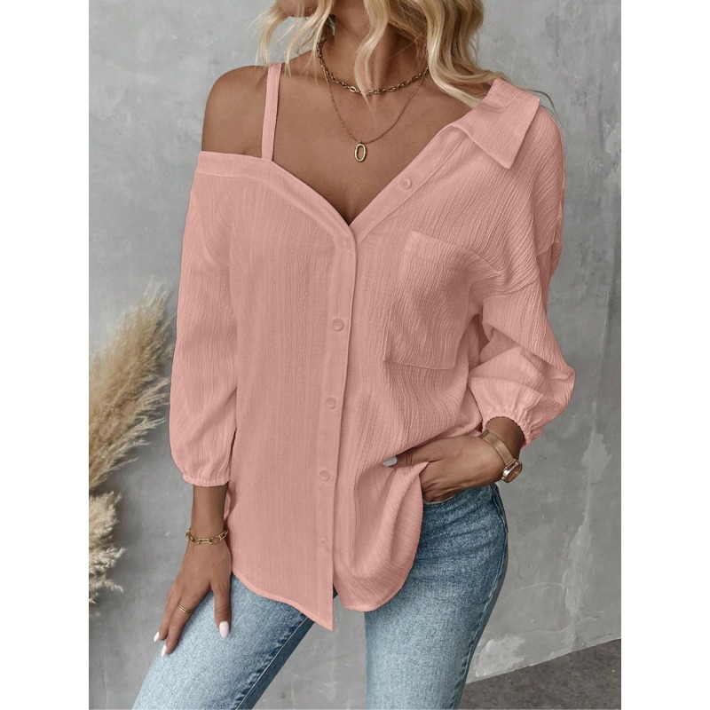 Off Shoulder Blouse - Plus Size1XL-5XL blusas femininas topo senhora