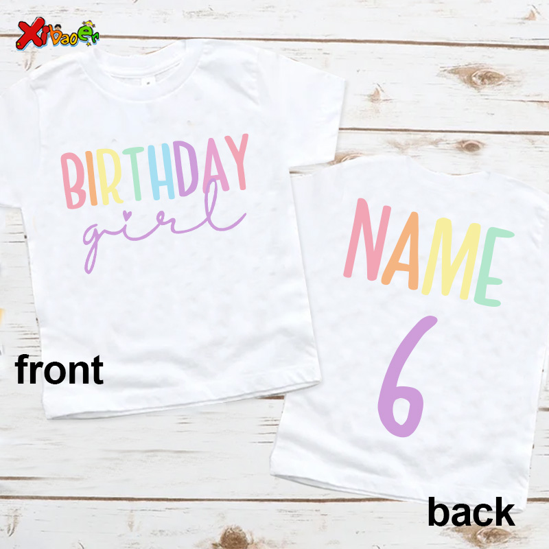 Summer Clothing Name - Roupas de festa de aniversário para