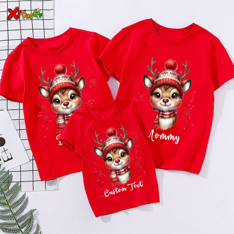 Summer Clothing Name - Camisa de natal nome personalizado crianças