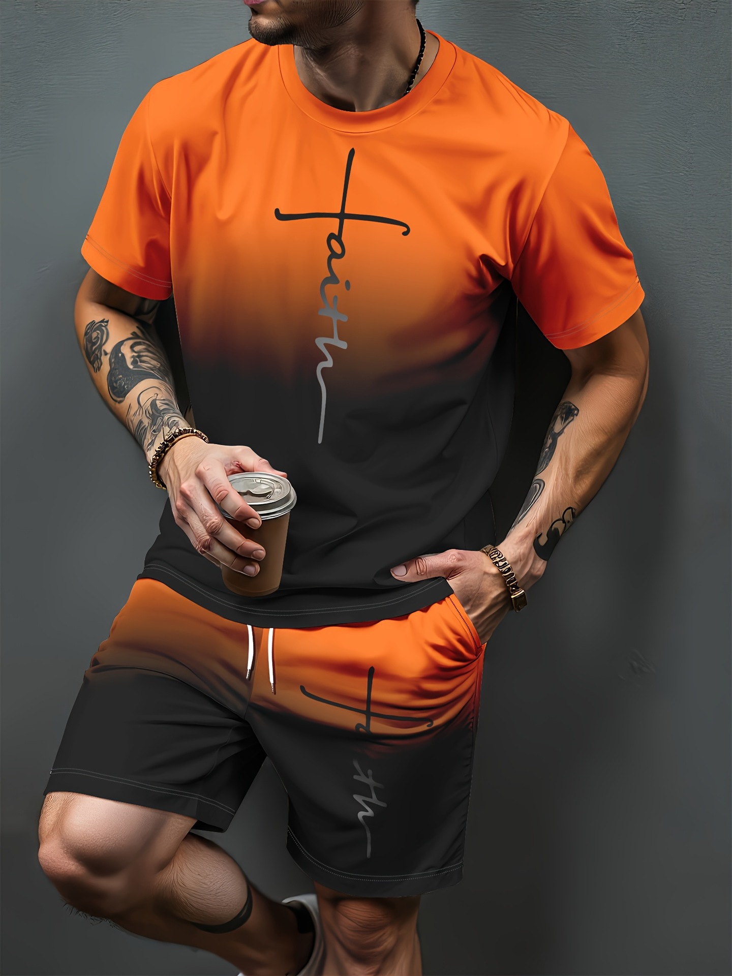 Conjuntos de Roupas Esportivas - Summer Clothing Clearance avaliação e preço