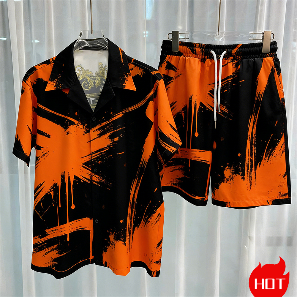 Conjunto masculino de duas peç - Summer Clothing Essentials avaliação e preço