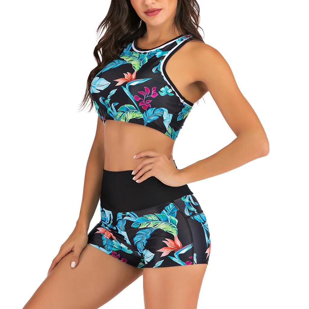 Biquíni Y2K Feminino Tankini c - Halter Neck Top avaliação e preço