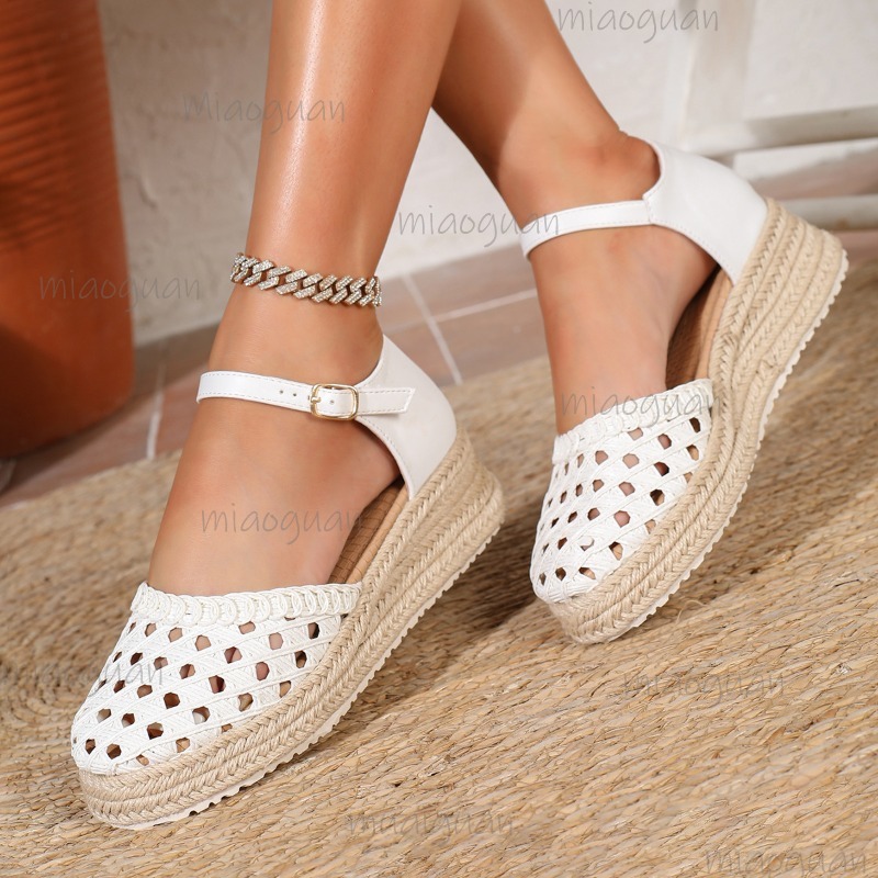 Sandálias Anabela Boho Feminin - Espadrille Sandal Women avaliação e preço