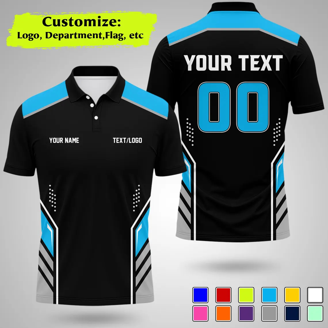Nova Camisa Polo Personalizada - Summer Clothing Name avaliação e preço