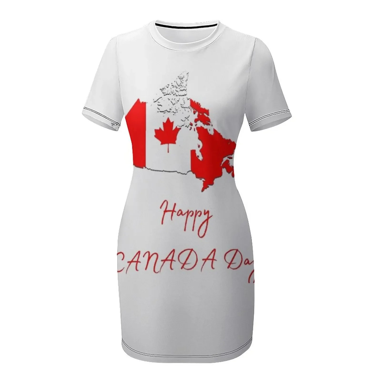 Vestido de manga curta para o  - Summer Clothing Women Canada avaliação e preço
