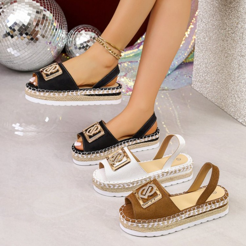 Sandálias Plataforma Femininas - Espadrille Sandal Women avaliação e preço