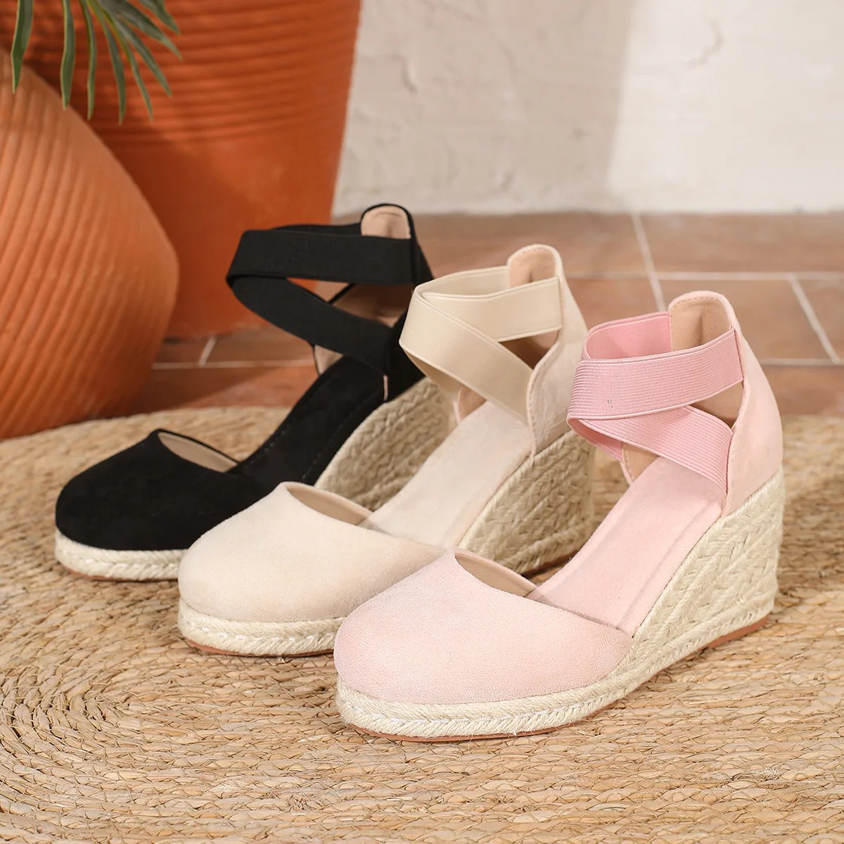 Sandálias Anabela Espadrille F - Espadrille Sandal Women avaliação e preço