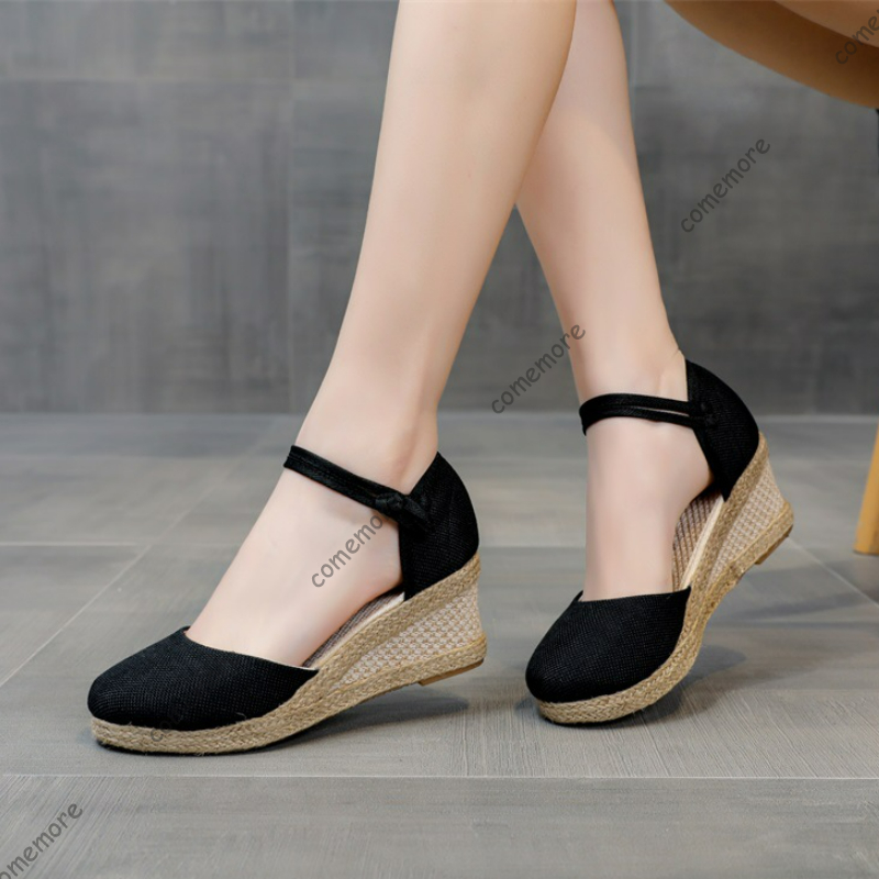Comemore sandálias de salto al - Espadrille Sandal Women avaliação e preço
