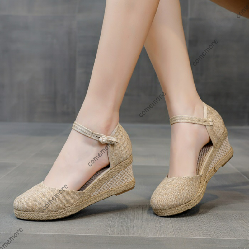 Comemore sandálias de salto al - Espadrille Sandal Women avaliação e preço