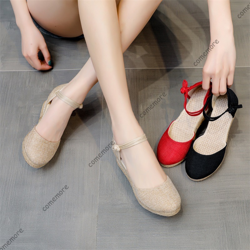 Comemore sandálias de salto al - Espadrille Sandal Women avaliação e preço