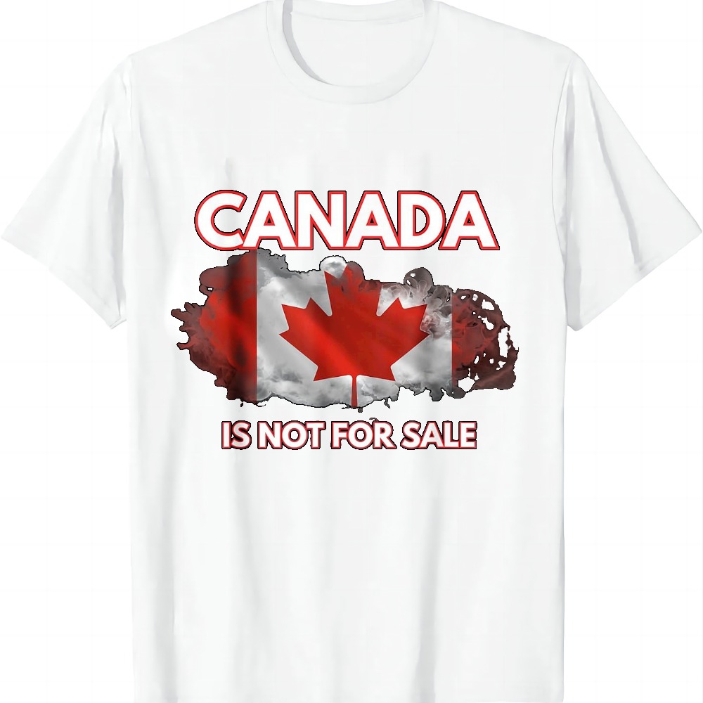 Camiseta Engraçada 'Canadá Não - Summer Clothing Women Canada avaliação e preço