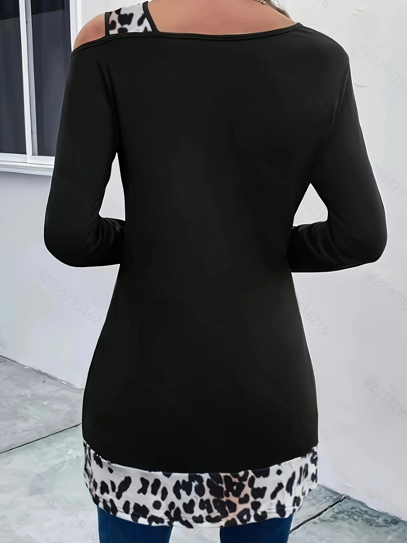 Plus size 1xl-5xl moda feminin - Off Shoulder Blouse avaliação e preço