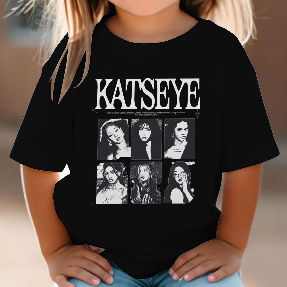KATSEYE Tops estampados de ver - Summer Clothing Baby avaliação e preço