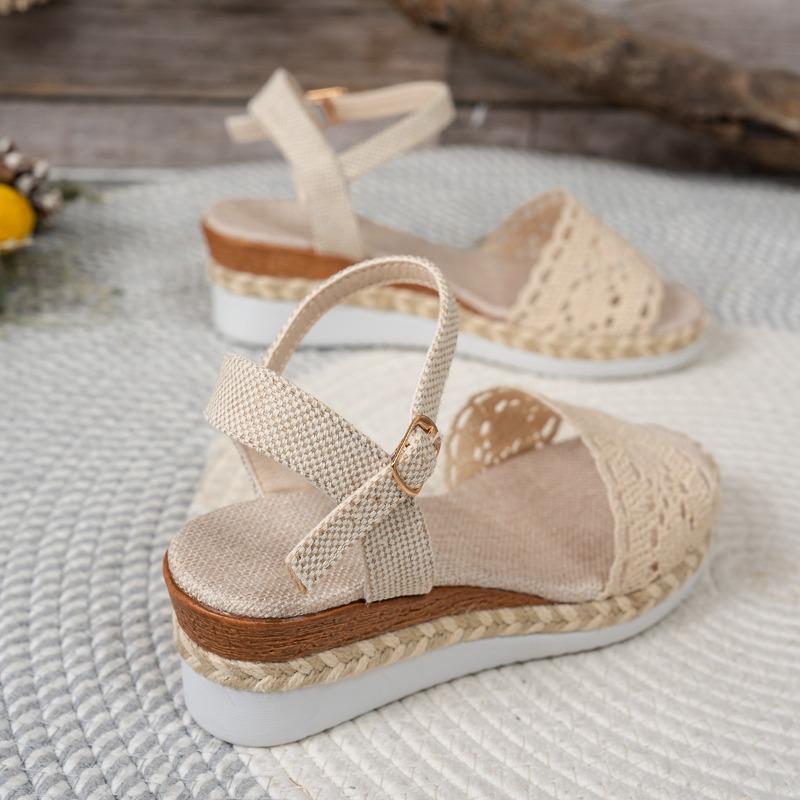 Sandálias Femininas de Renda c - Espadrille Sandal Women avaliação e preço