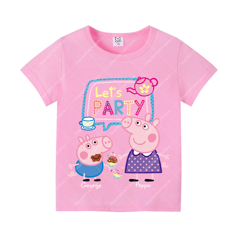 Camiseta de Algodão Fofa para  - Summer Clothing Girl avaliação e preço