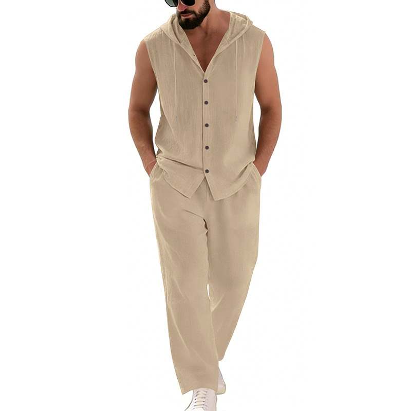 Conjunto de Suéter com Capuz e - Summer Clothing Men avaliação e preço