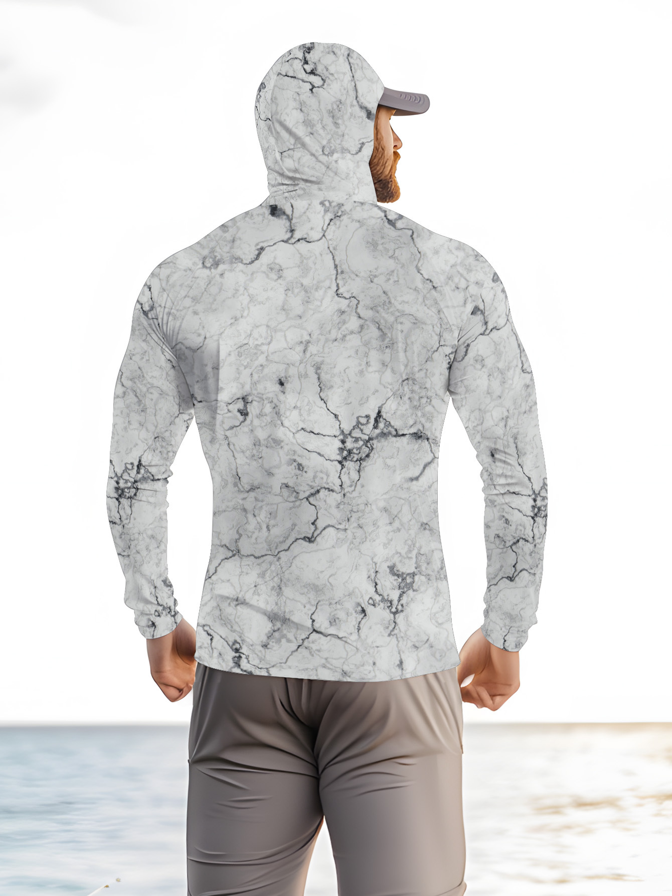 Camisa de pesca masculina com  - Summer Clothing Men avaliação e preço