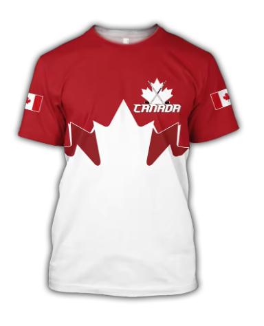 Camisetas do Canadá com Emblem - Summer Clothing Women Canada avaliação e preço