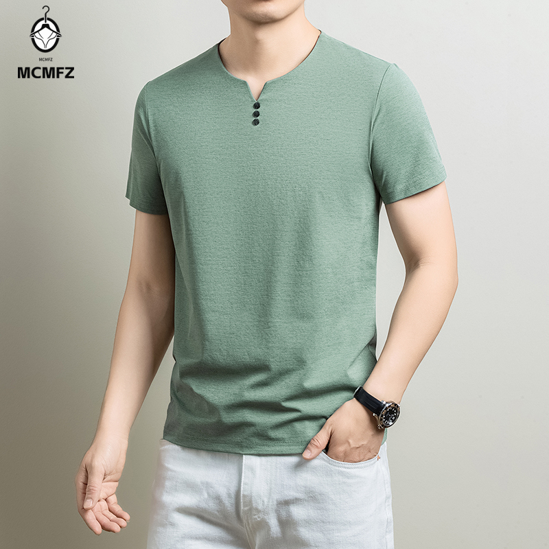 Camiseta Henley Básica Masculi - Summer Cloth avaliação e preço