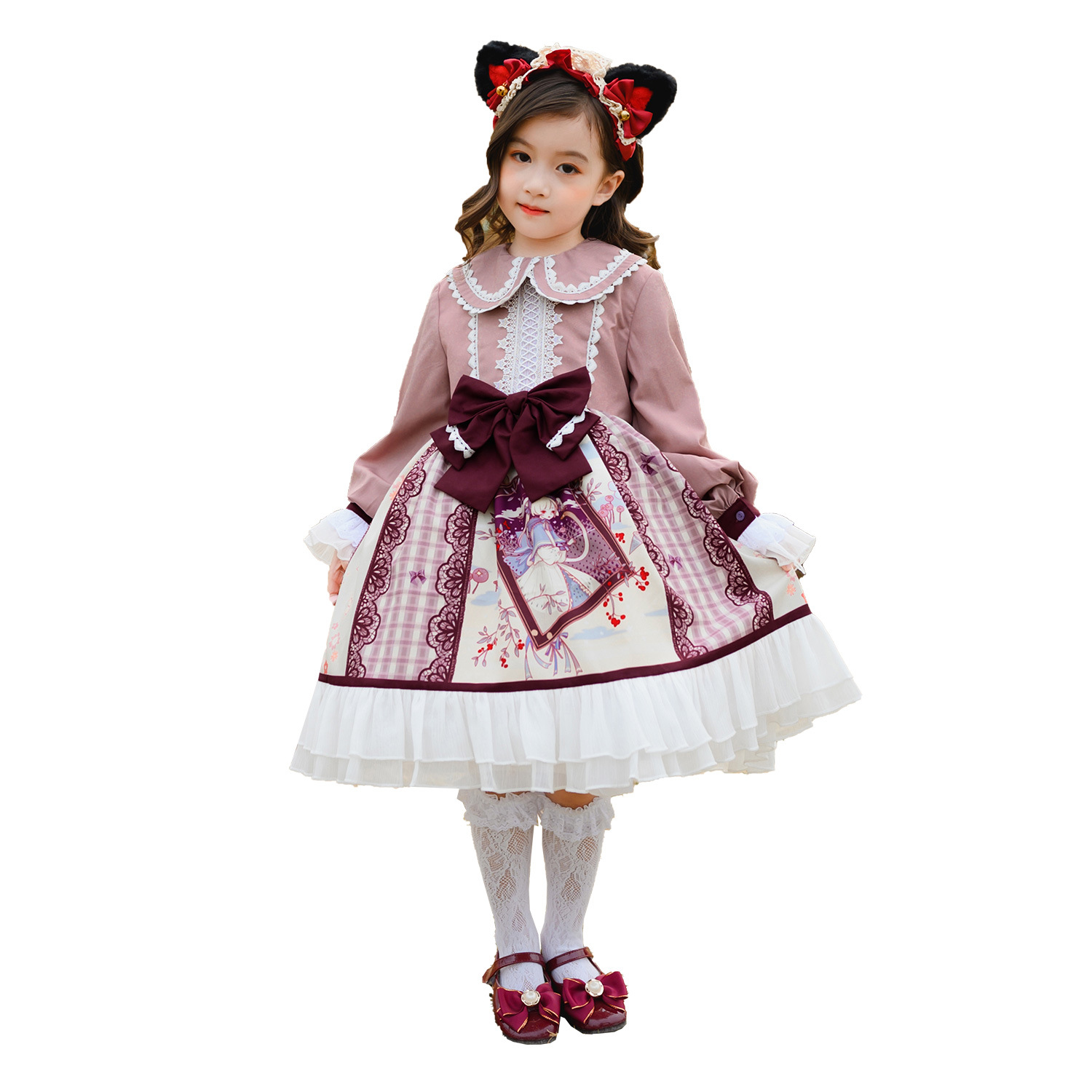 Roupas Lolita para Crianças Ve - Summer Clothing Girl avaliação e preço