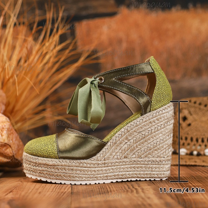 Sandálias Casuais Femininas de - Espadrille Sandal Women avaliação e preço