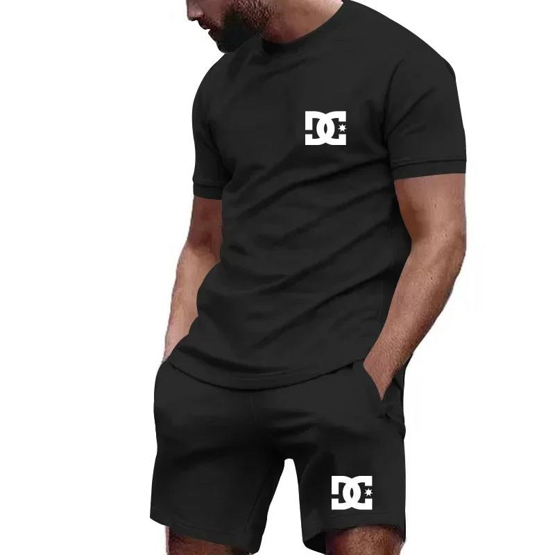 Conjunto de verão masculino co - Summer Clothing Types avaliação e preço