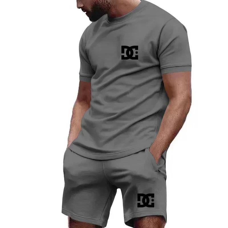 Conjunto de verão masculino co - Summer Clothing Types avaliação e preço