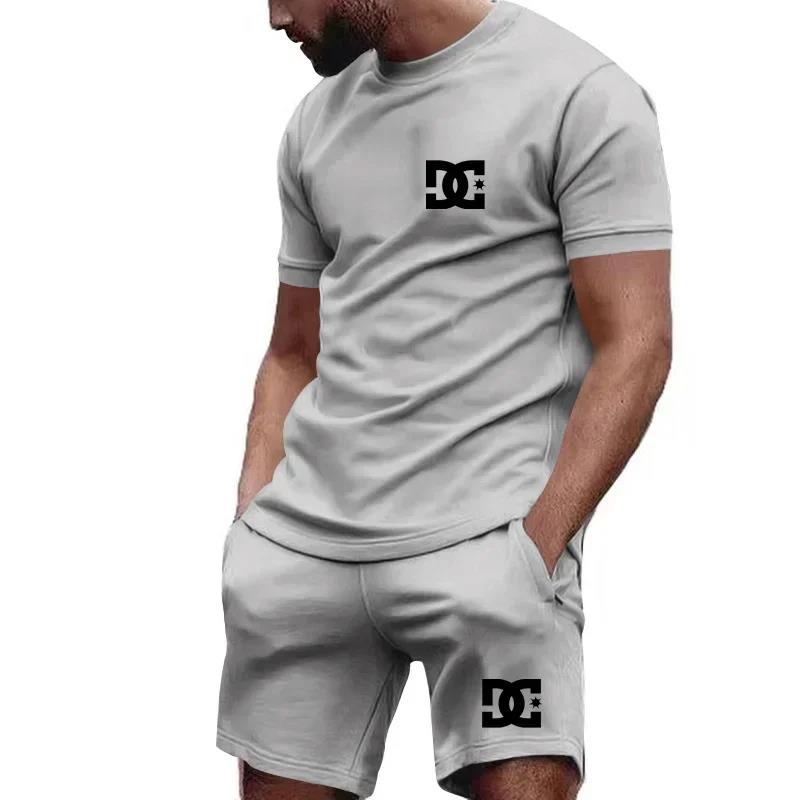 Conjunto de verão masculino co - Summer Clothing Types avaliação e preço