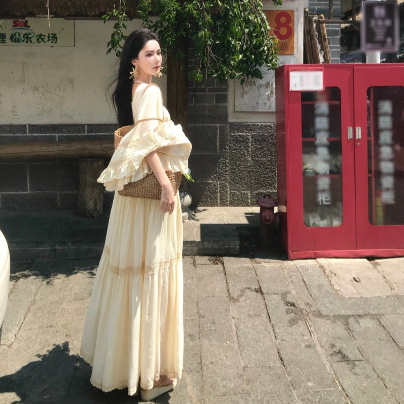 Novo Vestido Longo Elegante co - Summer Clothing Clearance avaliação e preço