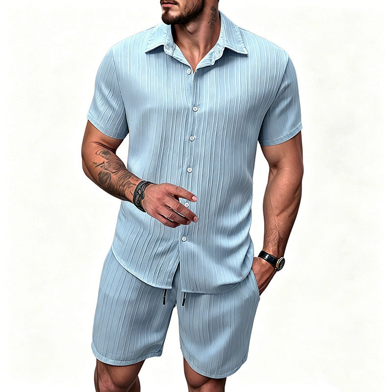 Conjunto Masculino Novo 2026:  - Summer Clothing Essentials avaliação e preço