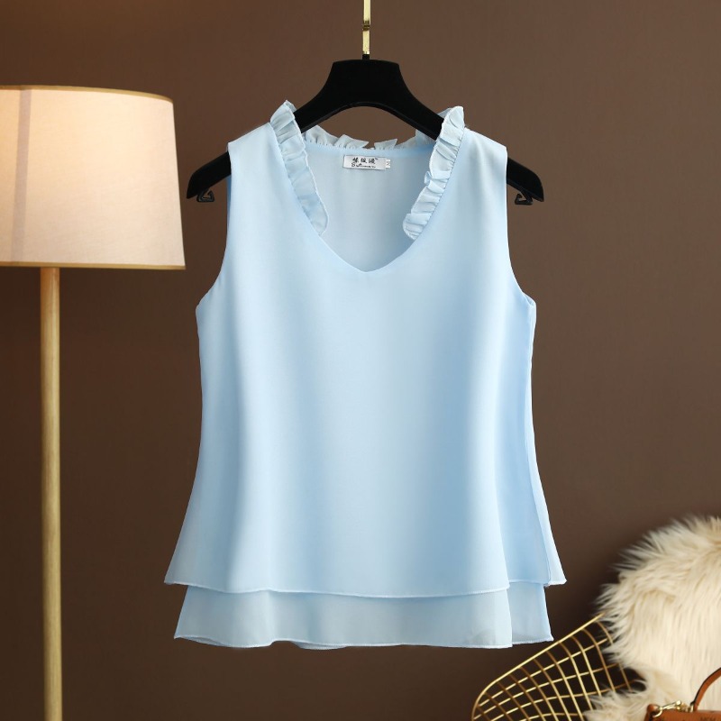Blusa Túnica Chiffon Plus Size - Halter Neck Top avaliação e preço