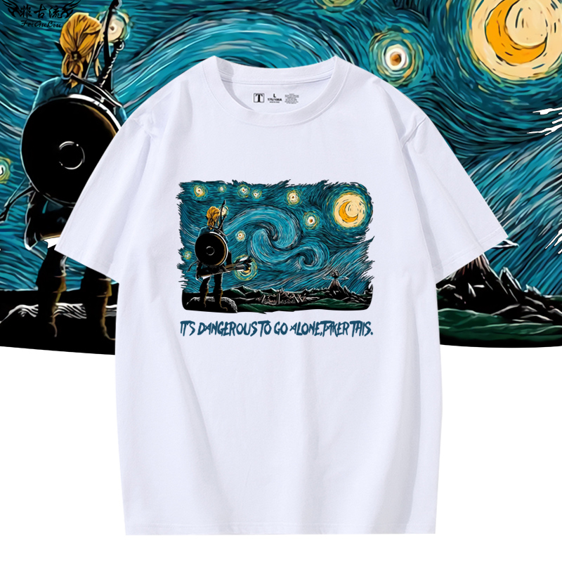   Camiseta Unissex de Algodão  - Summer Clothing Staples avaliação e preço