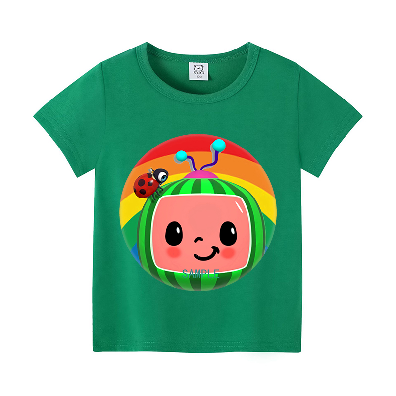 Cocomelons camisetas de bebê a - Summer Clothing Baby avaliação e preço