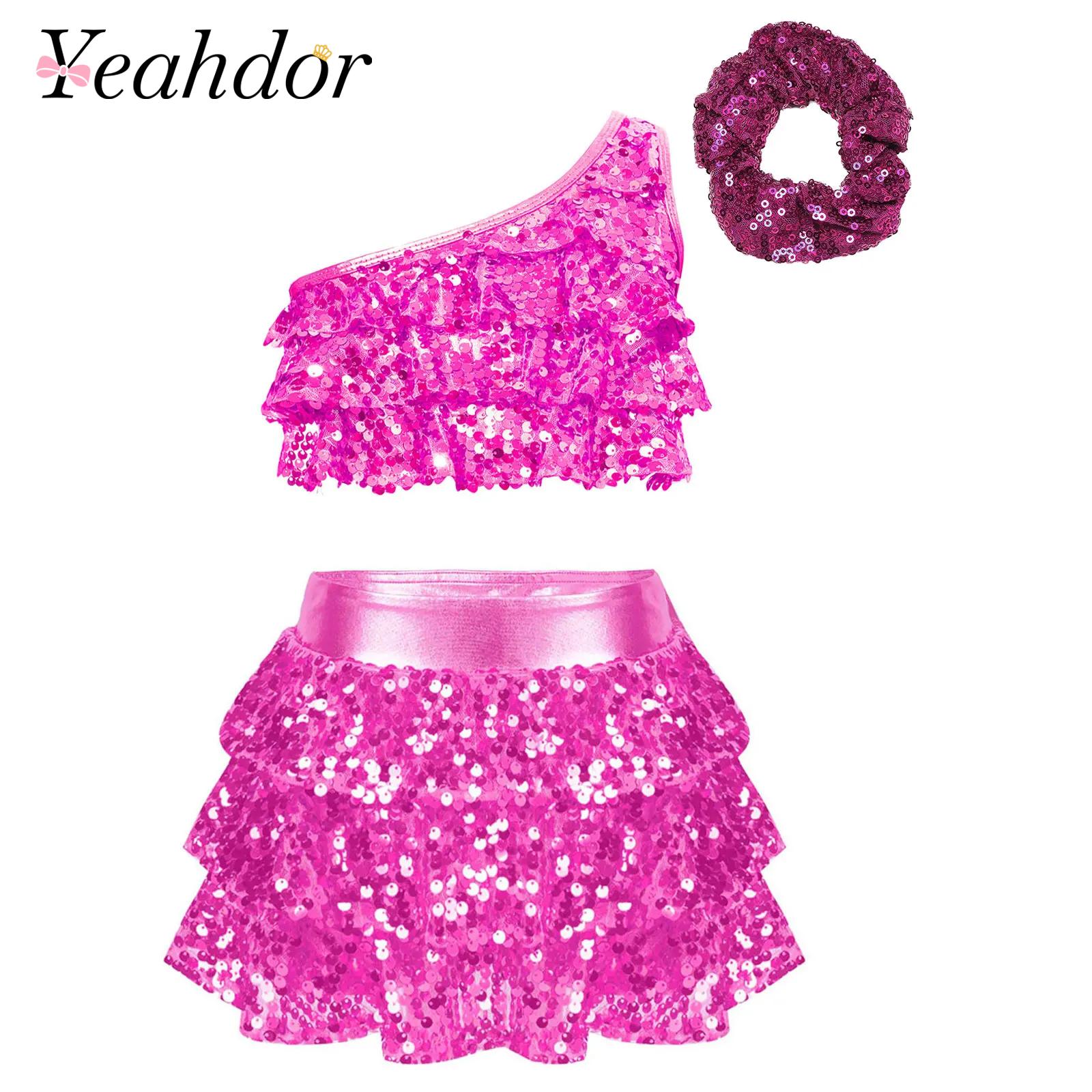 Crianças meninas lantejoulas b - Summer Clothing Girl avaliação e preço