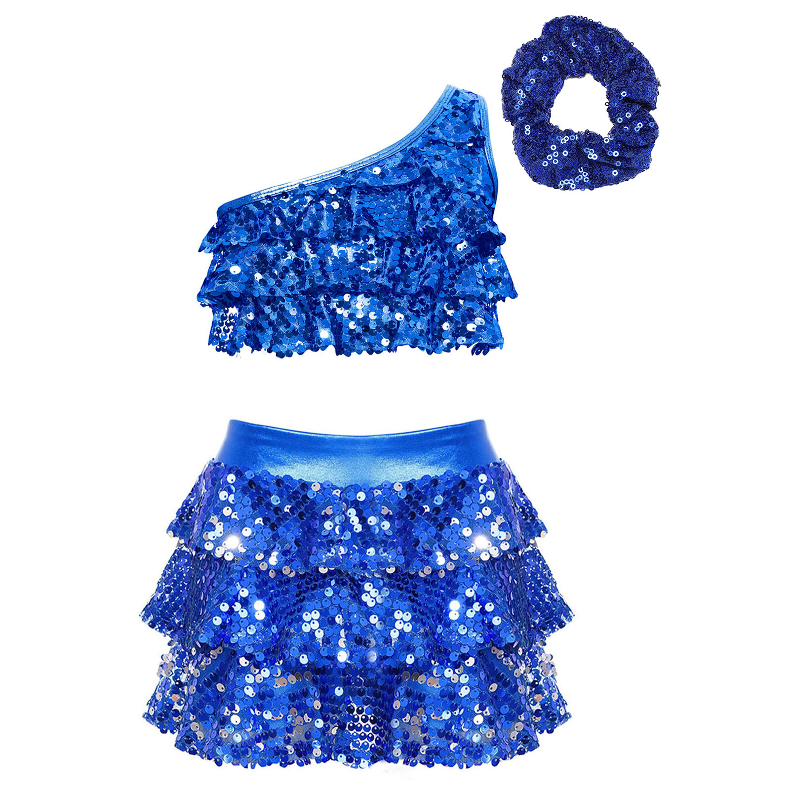 Crianças meninas lantejoulas b - Summer Clothing Girl avaliação e preço