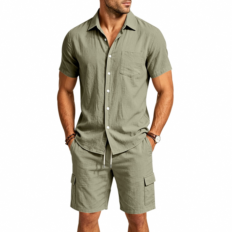 Conjunto Masculino de Verão em - Summer Clothing Essentials avaliação e preço