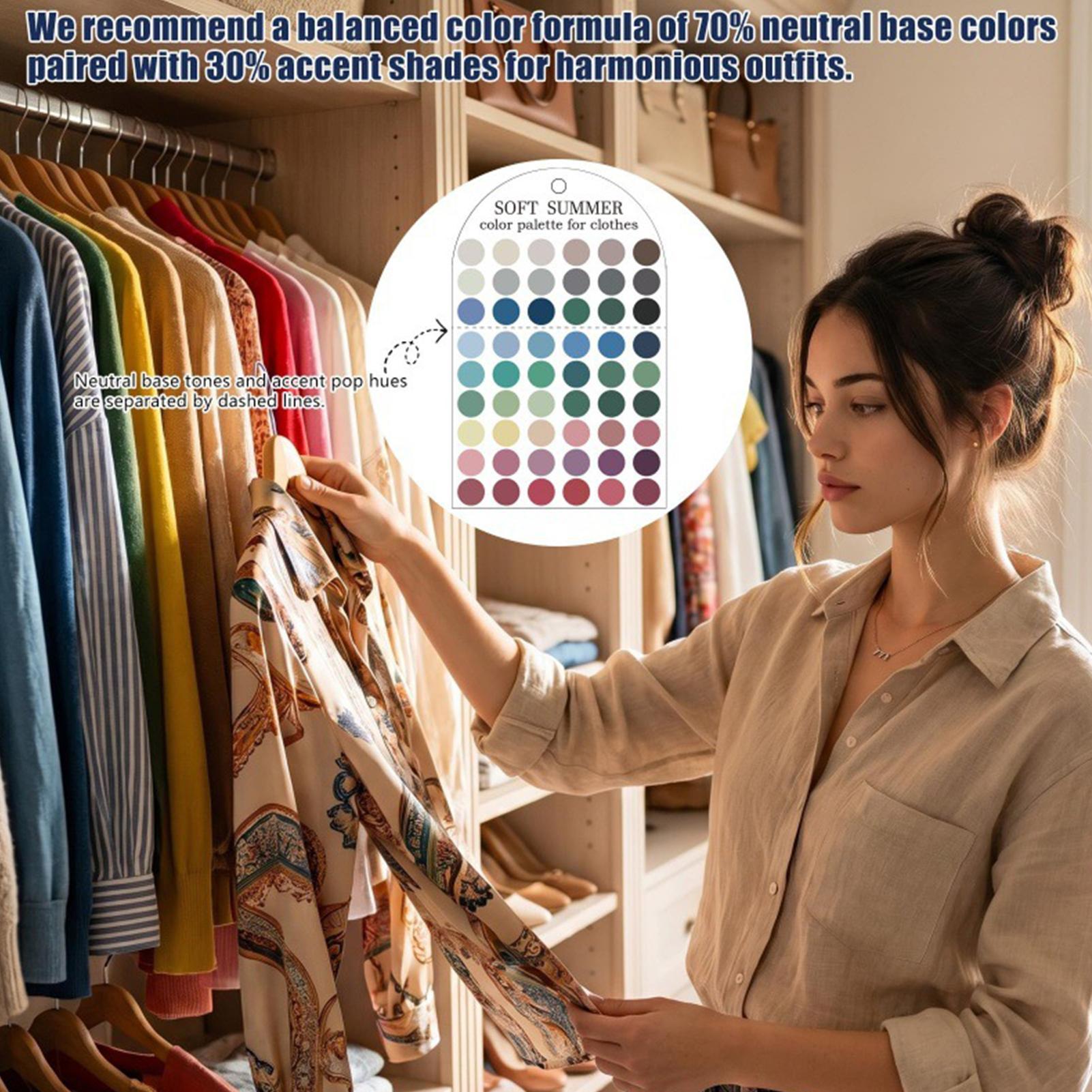 Cartões de Paleta de Cores Sof - Summer Clothing Guide avaliação e preço