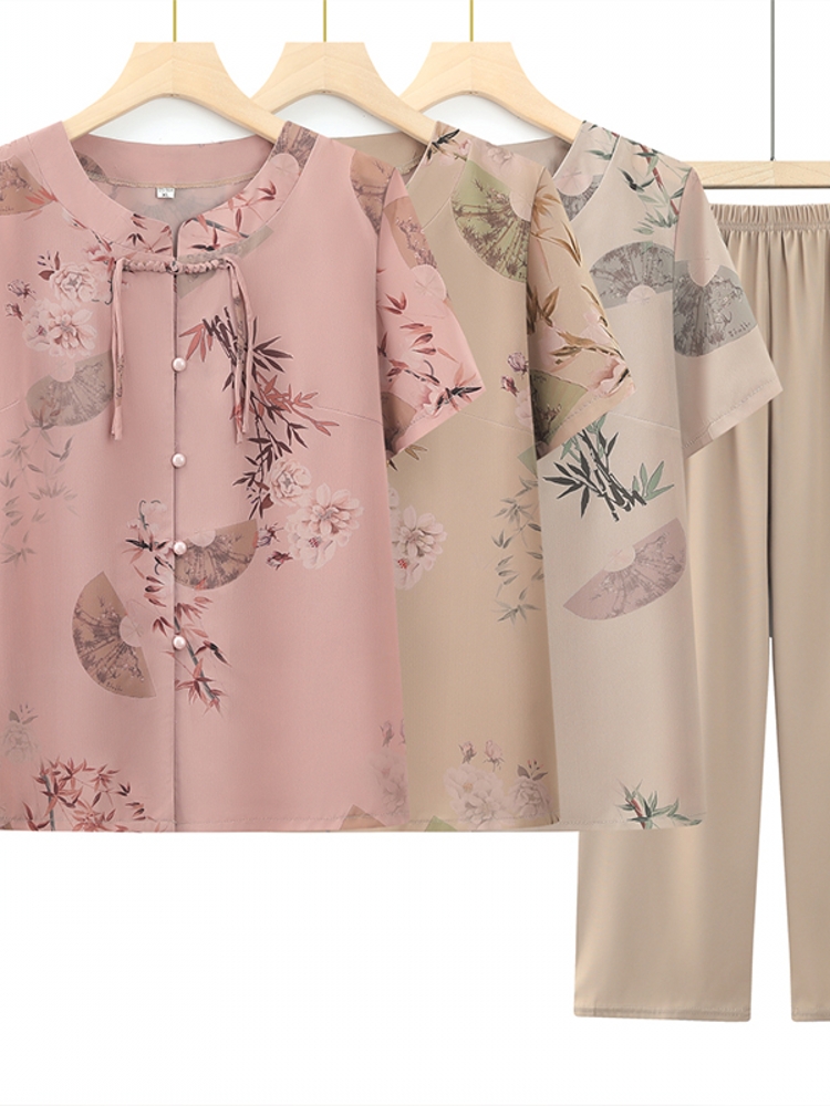 Conjunto de Duas Peças Elegant - Summer Clothing For Women Over 60 avaliação e preço